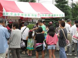抽選会場