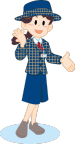 YL（冬服）立ってポーズ③